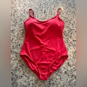 Women’s red and coal collection swimsuit size 10
